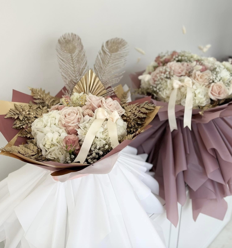 Ruffled Bouquet Skirt