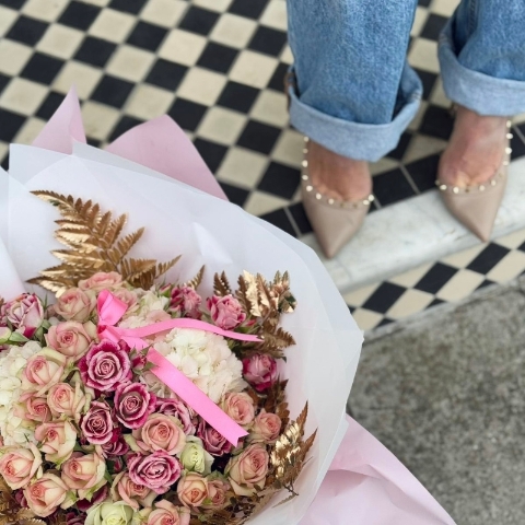 Vintage Blush Bouquet