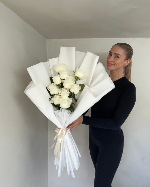White Rose Bouquet